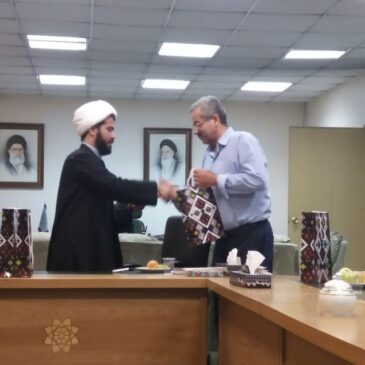 تکریم کارکنان موزه ملی قرآن کریم